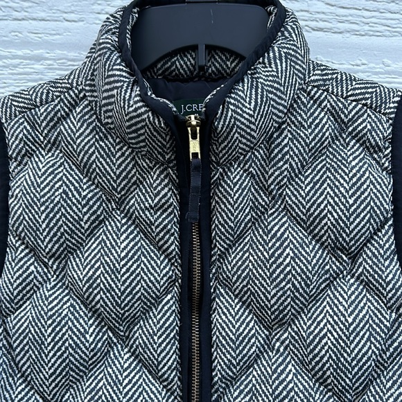 J Crew Quilted Down Puffer Vest Size Smalll - Picture 3 of 10